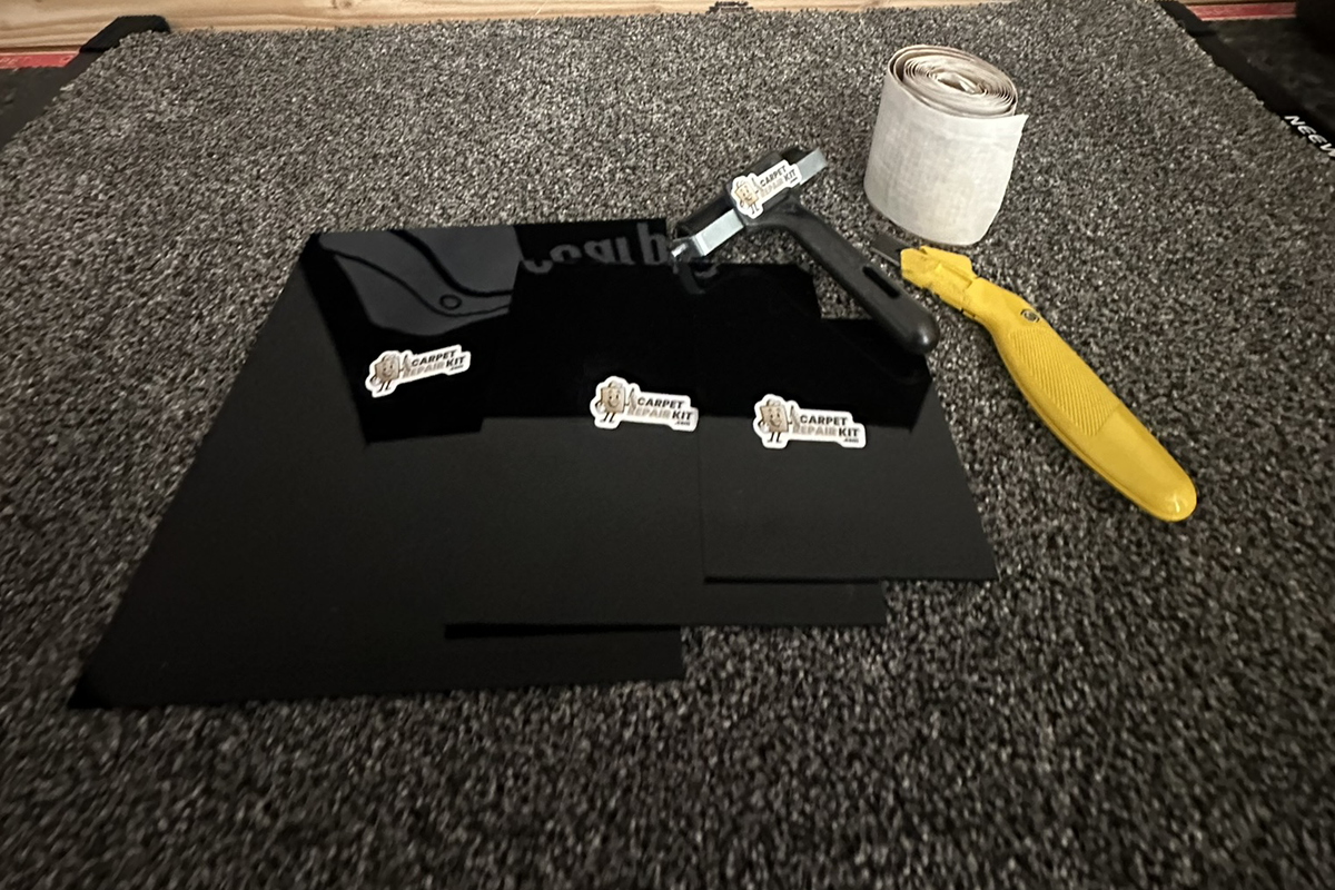 carpet repair patch kit